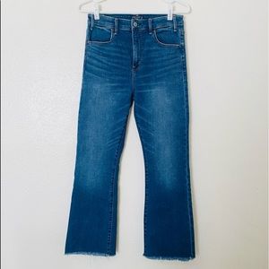 Abercrombie & Fitch Simone High Rise Ankle Flare 8